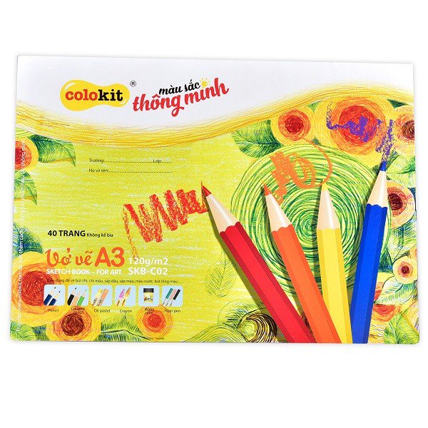 Vở Vẽ A3 Thiên Long Colokit Skb - C02