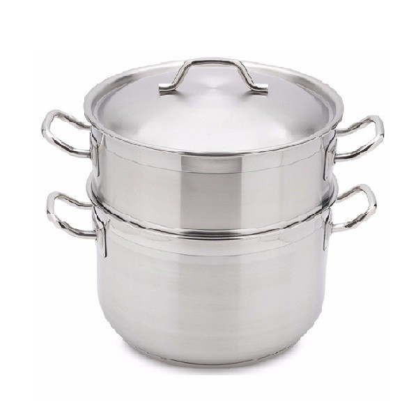 Bộ 2 Nồi Xửng 3 Đáy 32Cm Nắp Inox Fivestar