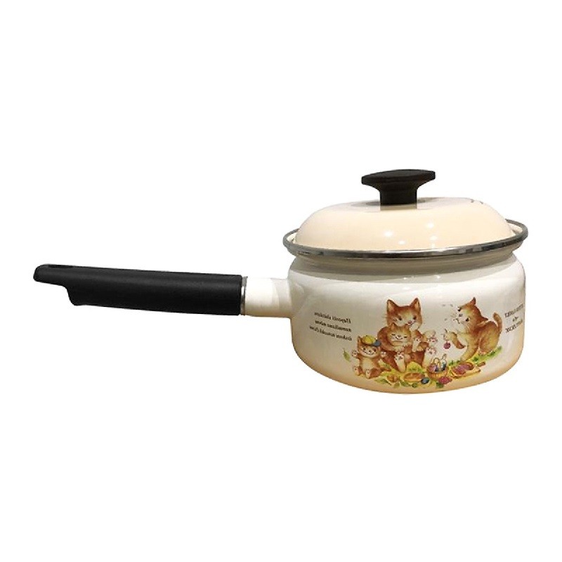 Nồi Tay Cầm Tráng Men Fujihoro Kit - 300