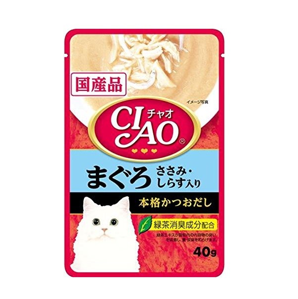 Ciao Tuna Maguro & Chicken Fillet & Shirasu Ic - 202