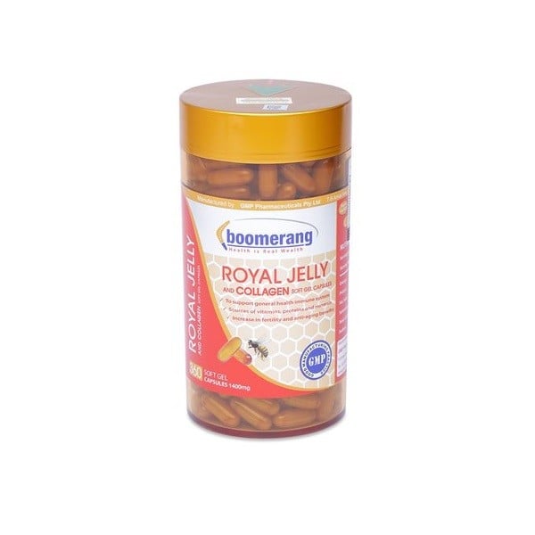 Viên Uống Sữa Ong Chúa Royal J&C Boomerang 360V