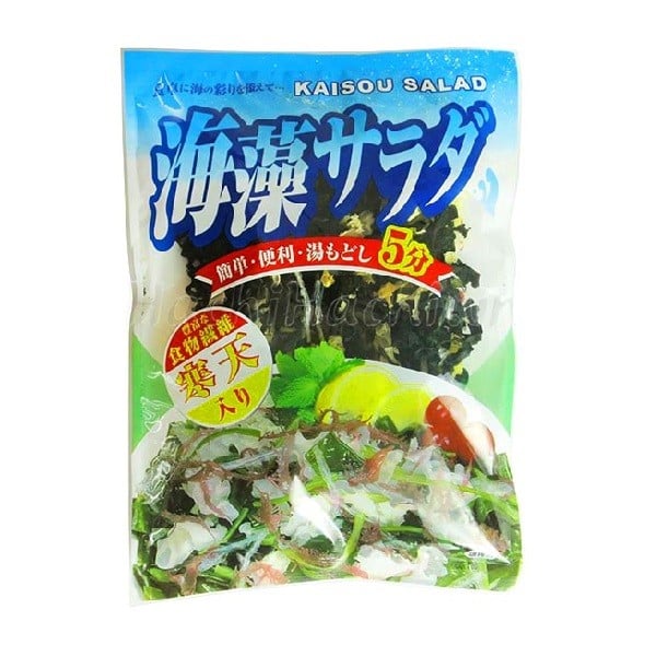 Rong Biển Hỗn Hợp Wakame Kanten 75G