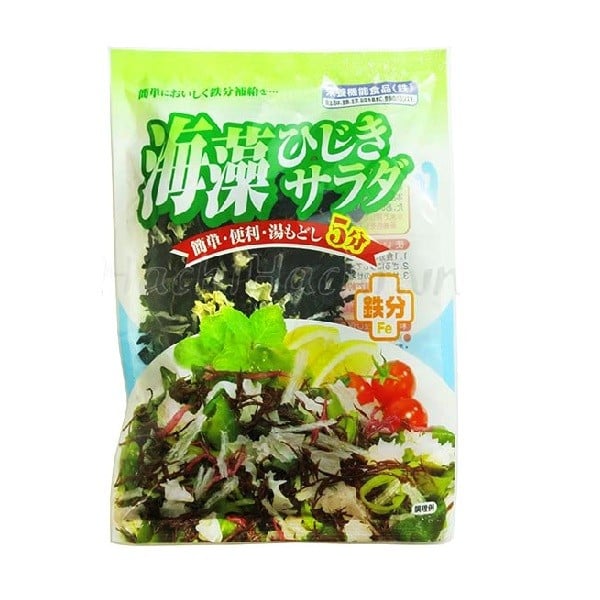 Rong Biển Hỗn Hợp Wakame Hijiki 65G