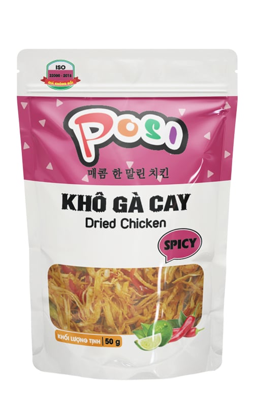 Khô Gà Cay Posi 50G
