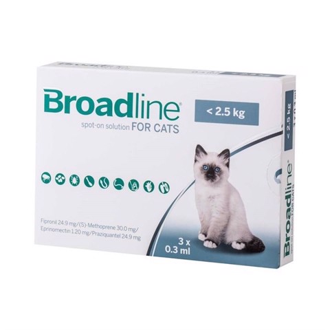 Broadline Spot On Cat Dưới 2.5kg Tuýp