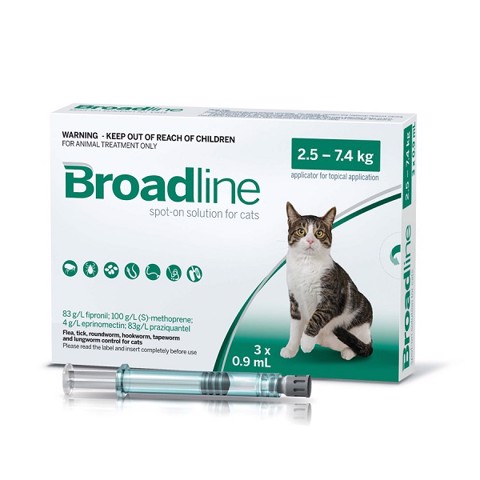 Broadline Spot On Cat 2.5-7.5kg Tuýp
