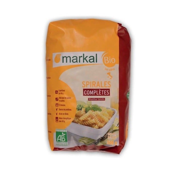 Nui Lứt Xoắn Spirales Hữu Cơ Markal 500G
