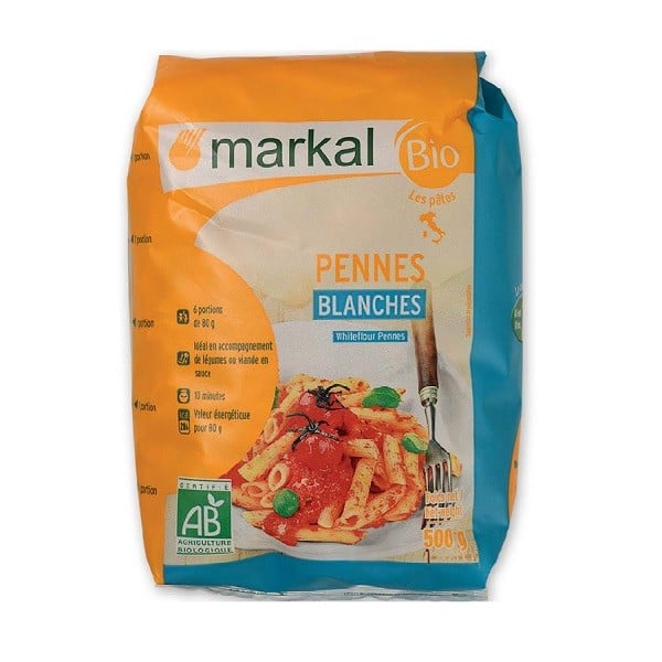 Nui Ống Penne Hữu Cơ Markal 500G