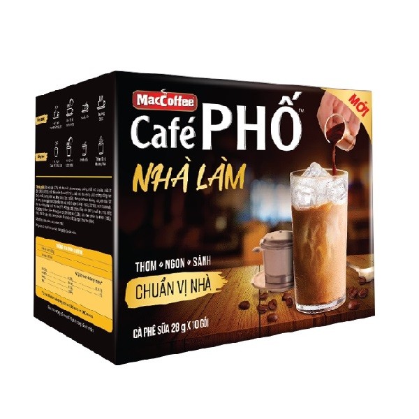 Cà Phê Phố Nhà Làm Maccoffee 28Gx10