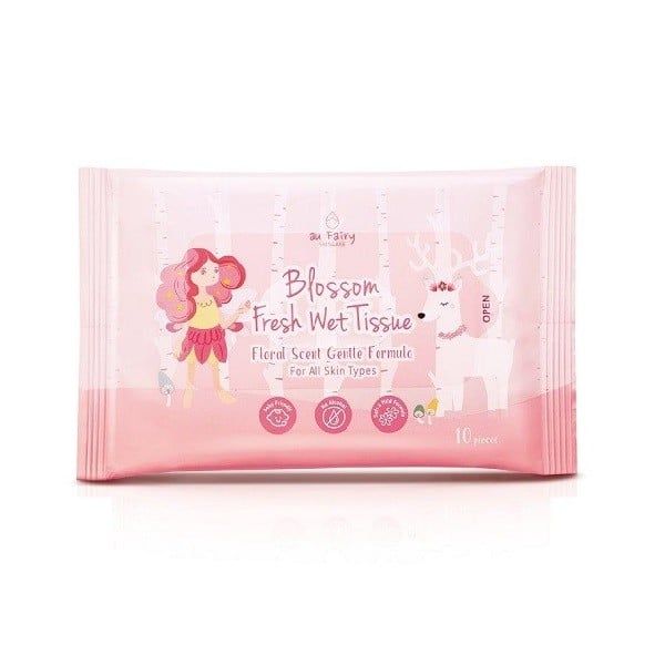 Khăn Ướt Dưỡng Da Au Fairy Hương Hoa 30 Tờ – Au Fairy >>> top1shop >>> aeoneshop.com