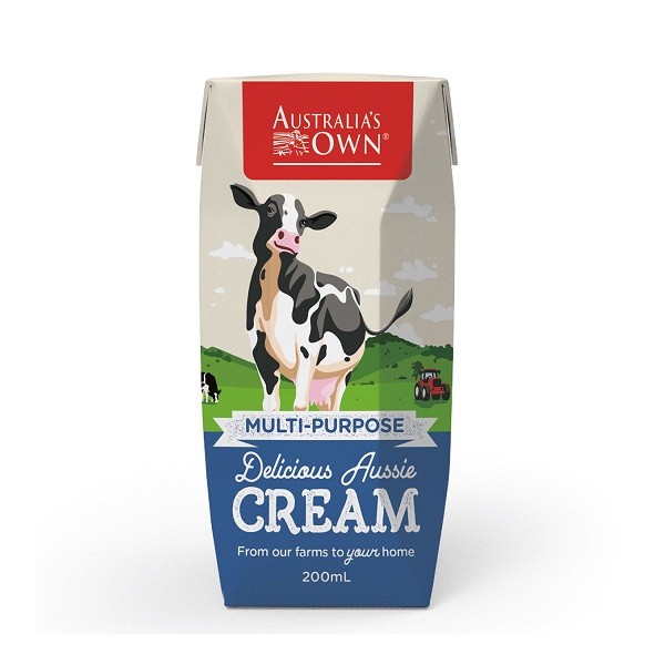 Sữa Tiệt Trùng Nguyên Kem Australia's Own 200Ml X 6 Hộp