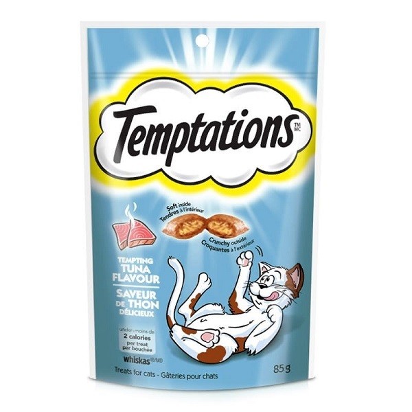 Bánh Thưởng Cho Mèo Vị Cá Ngừ Temptations 85G