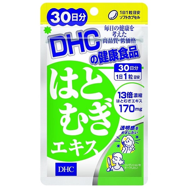 Thực Phẩm Bảo Vệ Sức Khỏe Viên Uống Trắng Da Dhc Adlay Extract 30 Viên