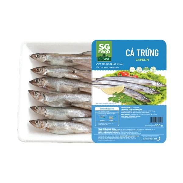 Cá Trứng Deli Sài Gòn Food 500G