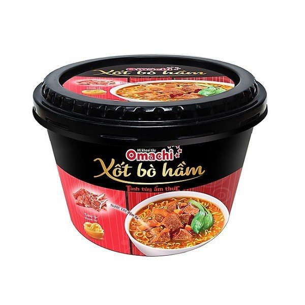 Mì Tô Omachi Xốt Bò Hầm 93G
