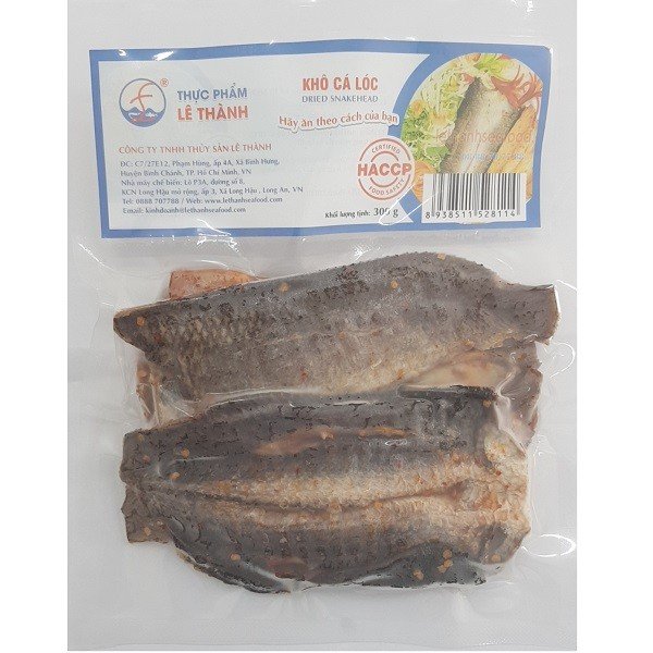 Khô Cá Lóc Lê Thành 300G