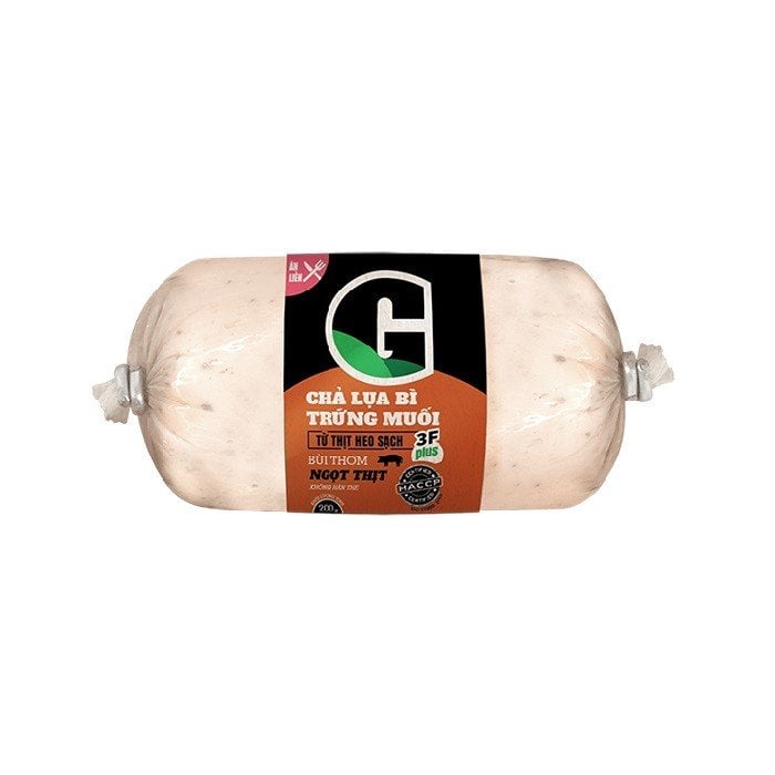 Chả Lụa Bì Trứng Muối G Kitchen 200G