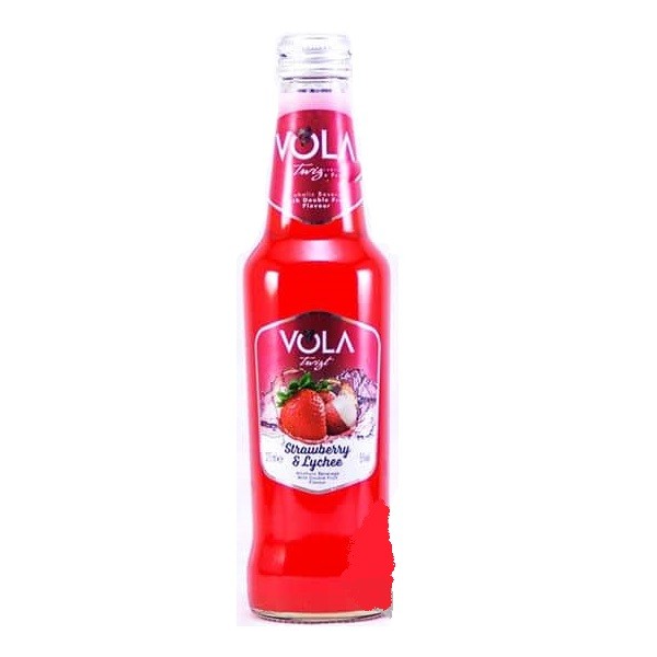 Nước Trái Cây Lên Men Vola Twizt Strawberry & Lychee 275Ml