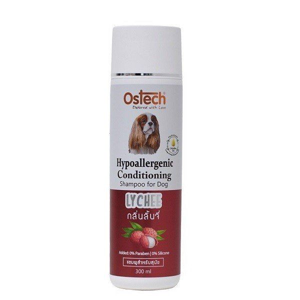 Dầu Gội Hương Vải Cho Chó Ostech 300ml