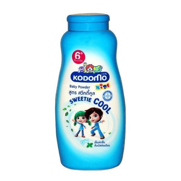 Phấn Kodomo Sweetie Cool 180Gr Xanh