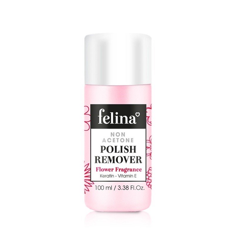 Nước Chùi Móng Felina Hương Hoa 100Ml (Hồng)