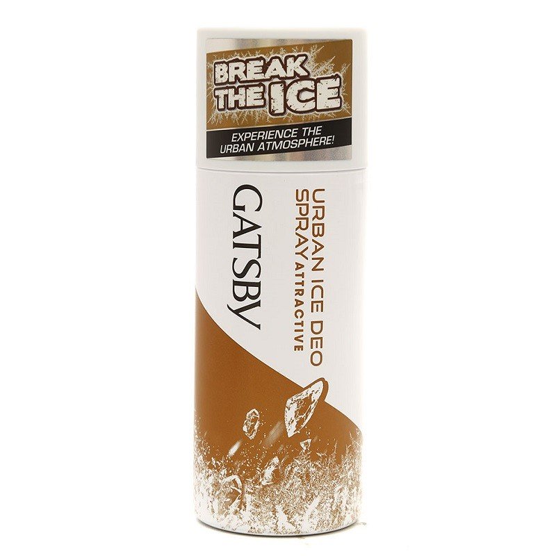 Xịt Khử Mùi Mát Lạnh Gatsby Urban Attractive 150Ml