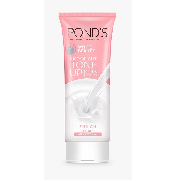Kem Sữa Rửa Mặt Ponds White Beauty Nâng Tông Vit C 100G