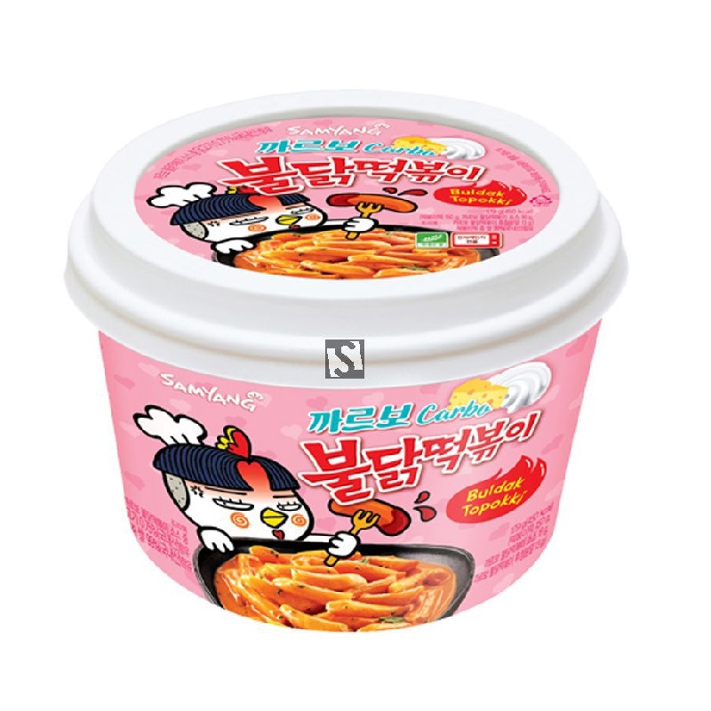 Topokki Vị Gà Cay Samyang Carbonara 179G
