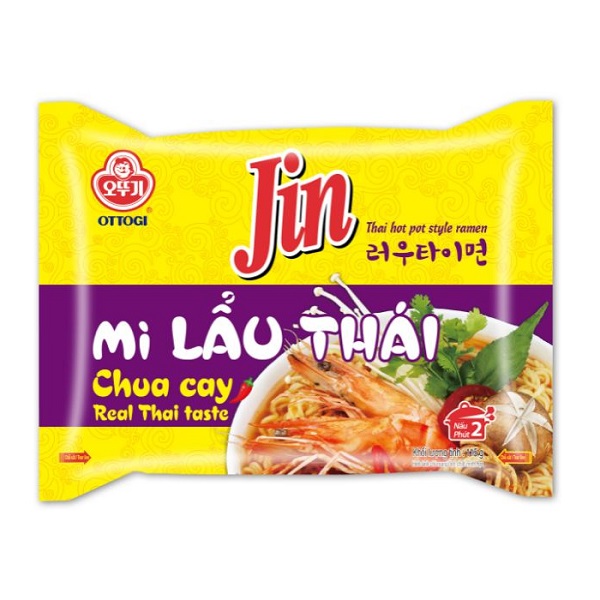 Mì Lẩu Thái Ottogi Vị Chua Cay 115G