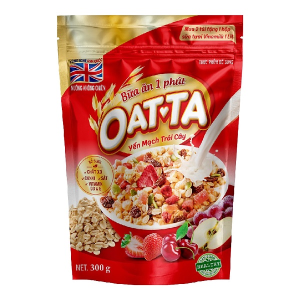 Yến Mạch Trái Cây Oatta Gói 300G