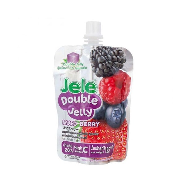 Nước Ép Trái Cây Thạch Jele Double Jelly Berry 125G