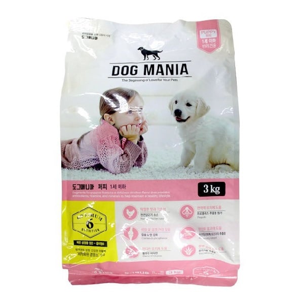 Thức Ăn Hạt Cho Chó Nhỏ Dog Mania 3Kg
