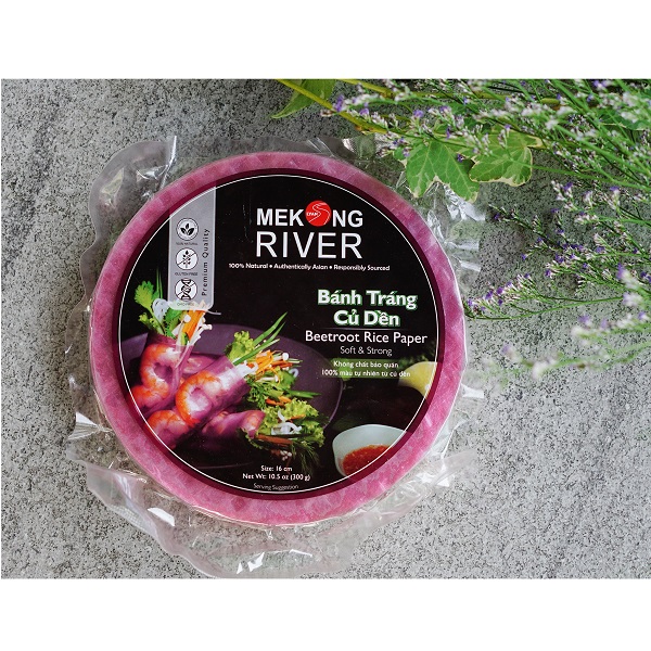 Bánh Tráng Củ Dền Mekong River 22Cm 300G