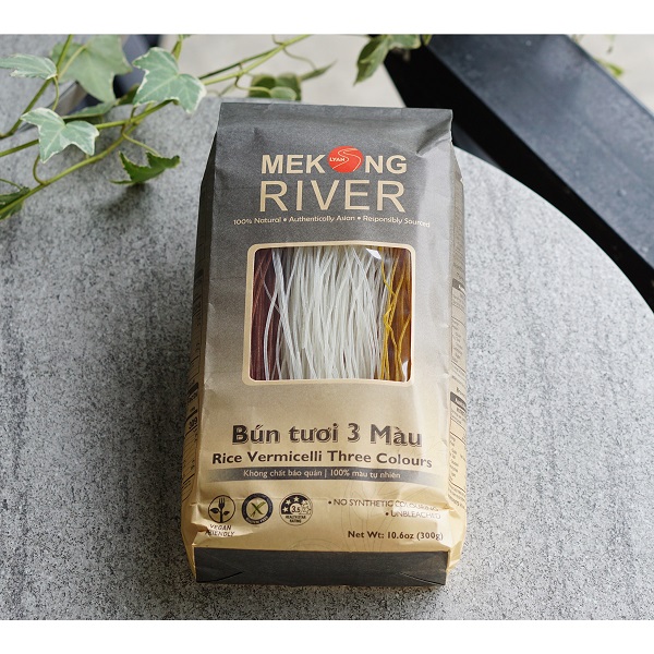Bún Tươi Ba Màu Mekong River 300G