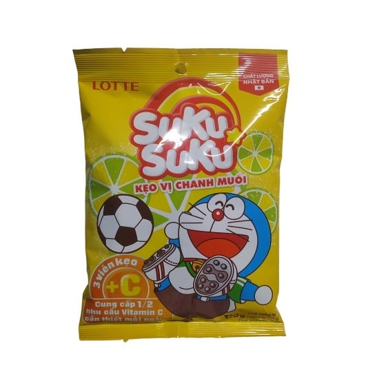 Kẹo Suku Suku Hương Chanh Muối 120G