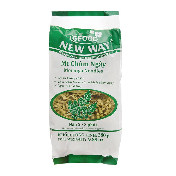 Mì Không Chiên New Way Chùm Ngây 280G