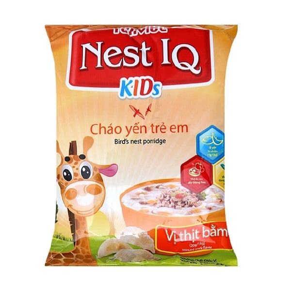 Cháo Yến Trẻ Em Nest Iq Vị Thịt Bằm 50G