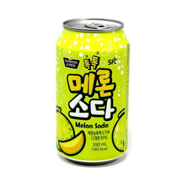 Nước Soda Vị Dưa Lưới 350Ml