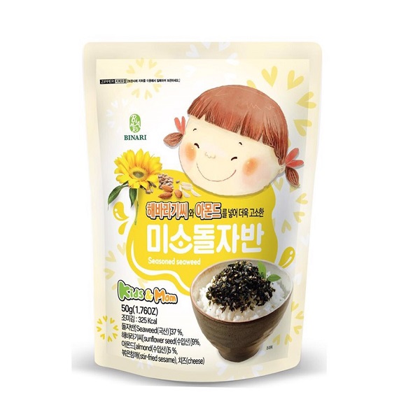 Rong Biển Hướng Dương Và Hạnh Nhân Binari 50G