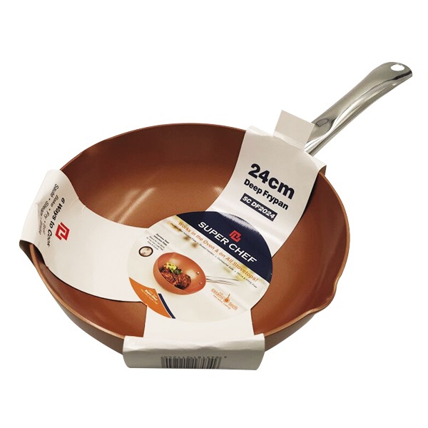 Chảo Sâu Super Chef Tráng Men 24Cm Sc_Df2024