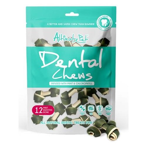 Gặm Sạch Thơm Miệng Cho Chó Hình Khúc Xương Vị Bạc Hà Dental Chew 150G