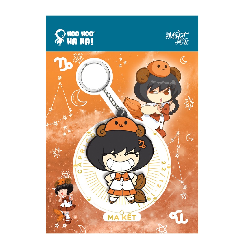 Móc Khóa Ma Kết Nữ Vol 1