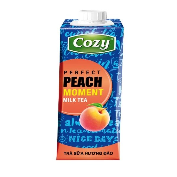 Trà Sữa Đào Cozy 225Ml