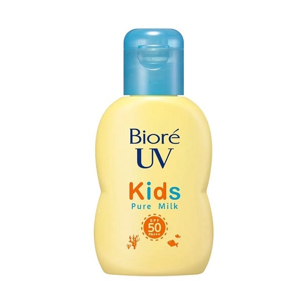 Sữa Chống Nắng Dịu Nhẹ Cho Trẻ Em Bioré Uv Kids Pure Milk Spf 50/Pa+++ 70Ml