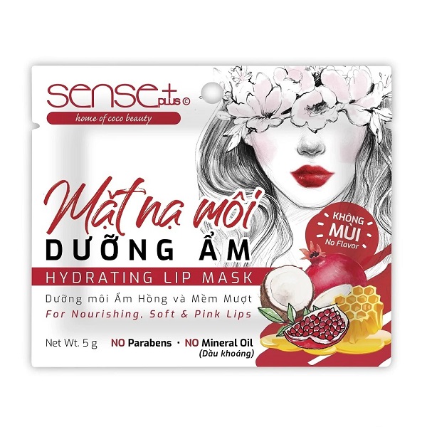 Mặt Nạ Môi Dưỡng Ẩm Sense Plus 5G (Store 5871, 5873)