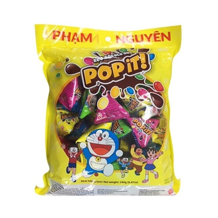 Kẹo Socola Sữa Popit 240G