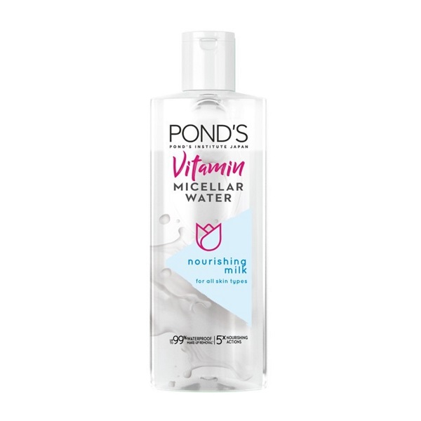 Nước Tẩy Trang Nuôi Dưỡng Da Pond's Vitamin Micellar Water Nourishing Milk 400Ml