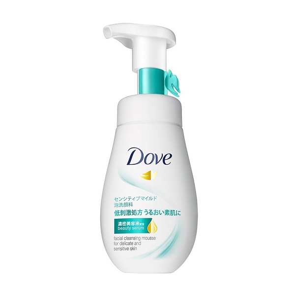 Bọt Rửa Mặt Cho Da Nhạy Cảm Dove Beauty Serum Facial Cleansing Mousse For Delicate And Sensitive Skin 160Ml (Store 1001)