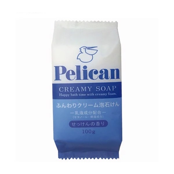 Xà Phòng Chiết Xuất Dầu Cọ Pelican Creamy Soap 100G (Store 5871, 5873)