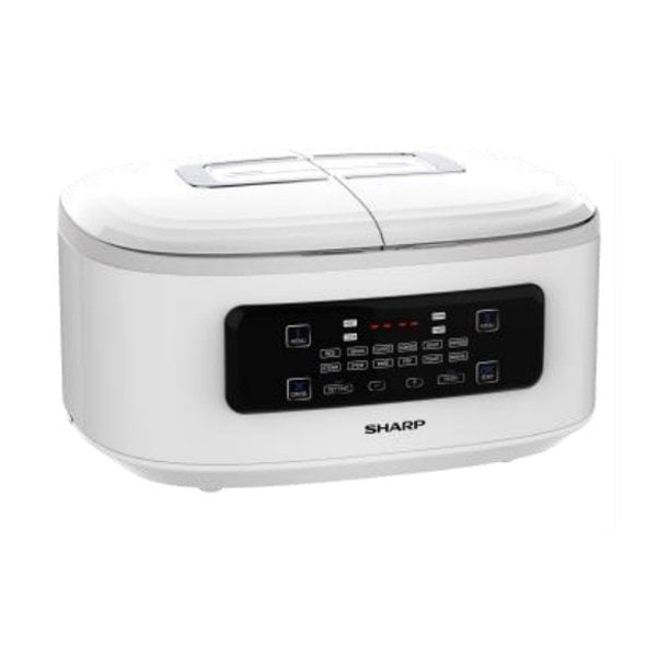 Nồi Cơm Điện Twin Cooker Sharp Kn - Tc50Vn - Wh